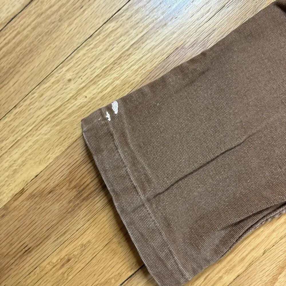 American Giant Roughneck Canvas Pants Brown 32x34 (Fits 32x27) Straight USA